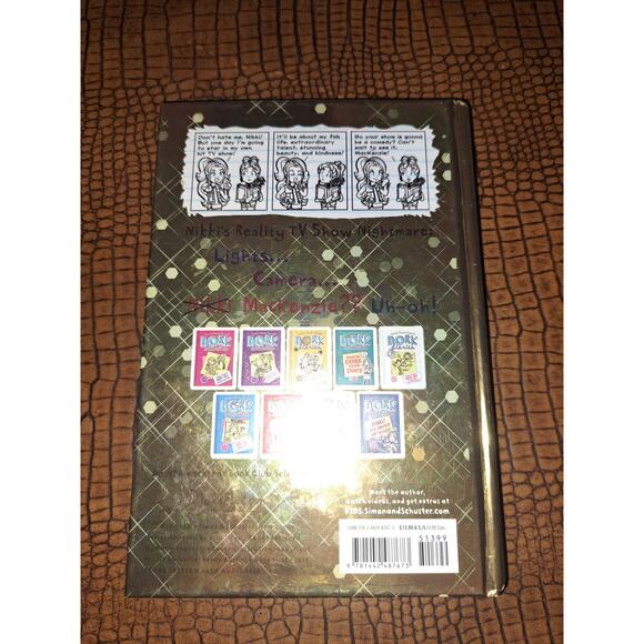 Dork Diaries Tales from a not so glam TV Star Hard Back - Picture 4 of 6